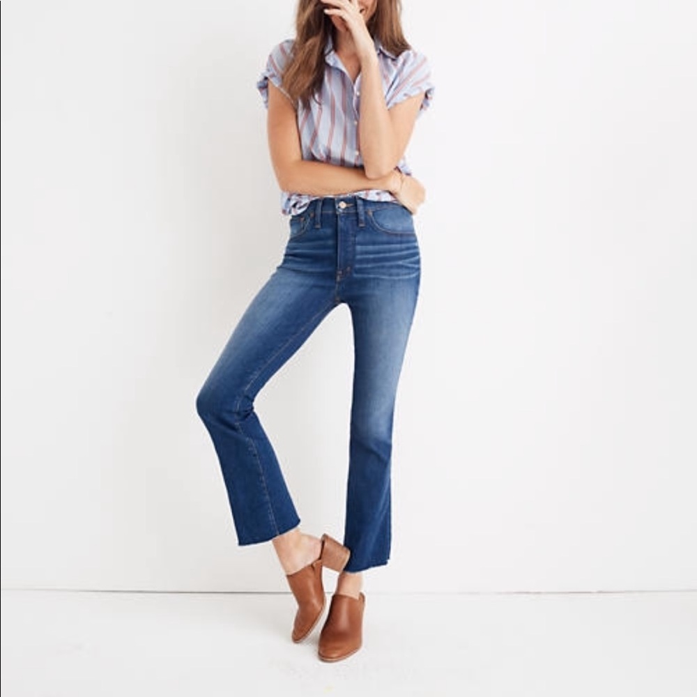 Madewell Cali boot denim